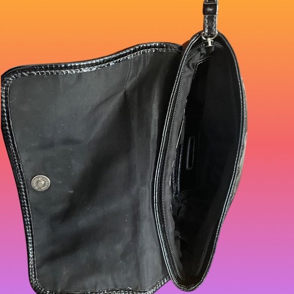 Nine & Co. Black Faux Leather Clutch - Used - Picture 8 of 8